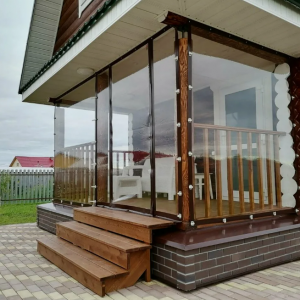 Мягкие окна для террасы